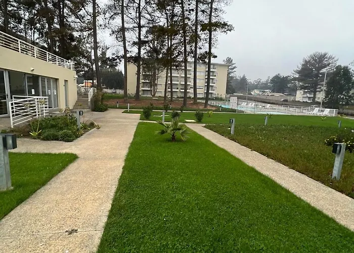 Hermoso Departamento, Piso 2 En Condominio Parquemar El Tabo, Tercera Etapa